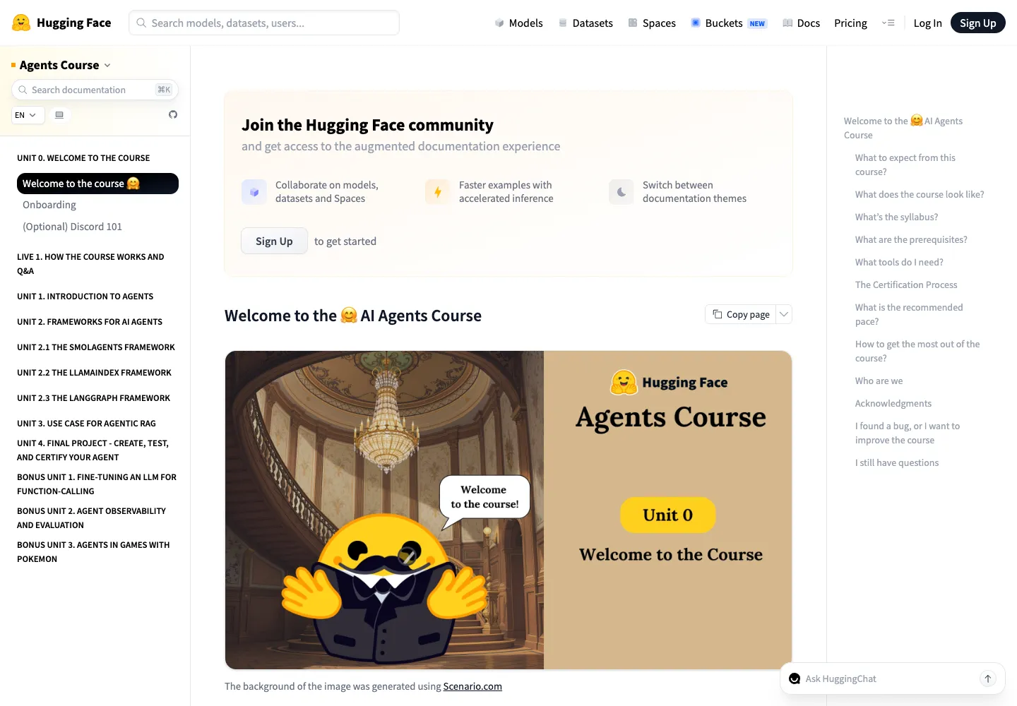 Hugging Face AI Agents Course