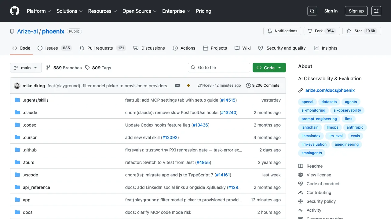 Phoenix GitHub 页面